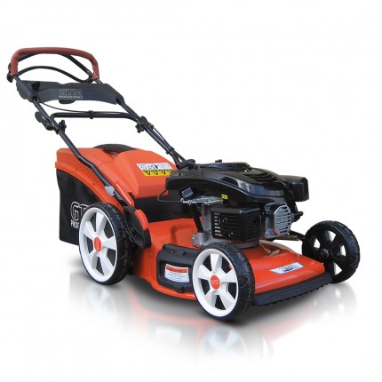 GTM 460 SP1 SC H CN lawn mower with gasoline engine and running gear