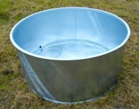 Supply circular vessel 800 ls of outlet