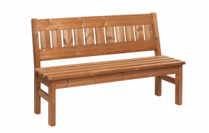 Wooden garden bench Wolf