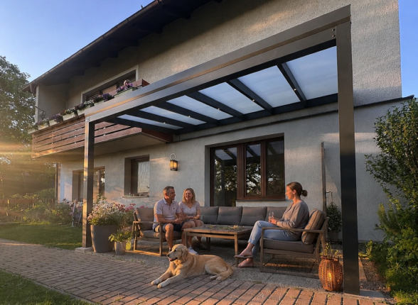 POLLARD aluminum pergola