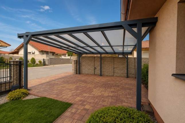 POLLUX Vestibule Roofing with Glass, the 2022 Model