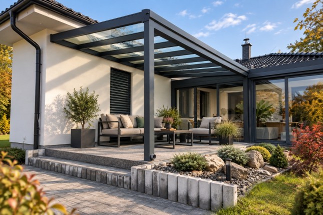 POLLUX Vestibule Roofing with Glass, the 2022 Model