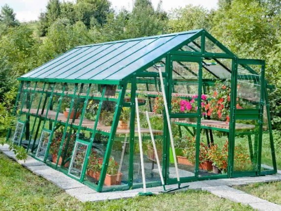 Limes Painted greenhouse PRIMUS L 3