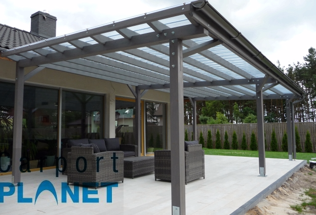 WOODY FLAT wooden pergola