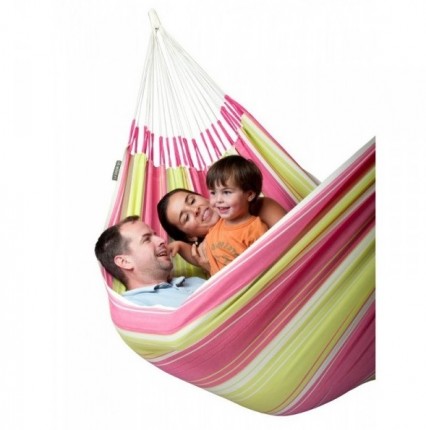 Hammock double - PIKO - color raspberry