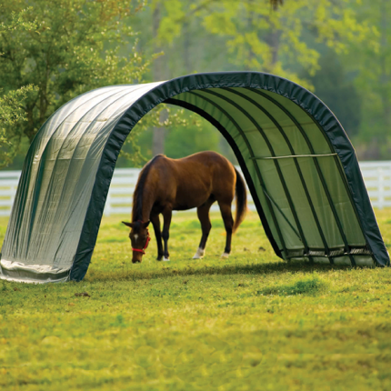 Shelter for horse Hadar 370x610x250cm 22,6m²