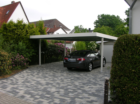 CP FLAT DOUBLE steel carport