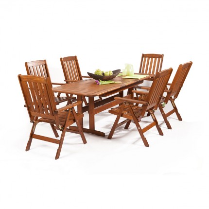 Garland - 6+ garden furniture Sven assembly (6x half. Oliver chair, folding table Skeppsvik 1)