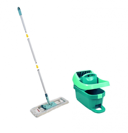 Leifheit set a floor mop + bucket with pedal Squeezing