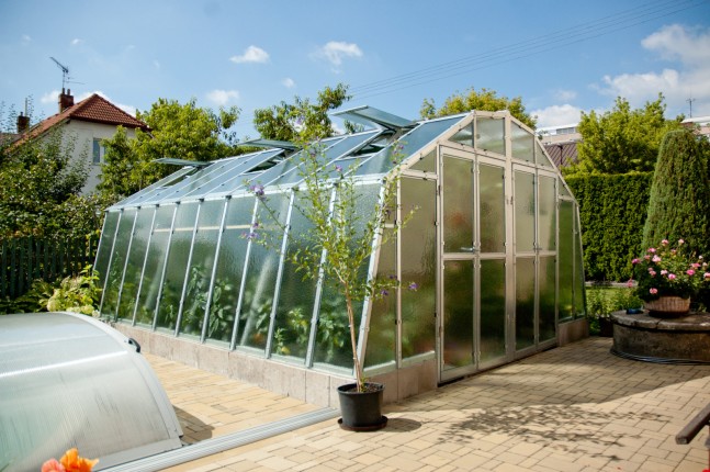 Limes Galvanized greenhouse M 4.5