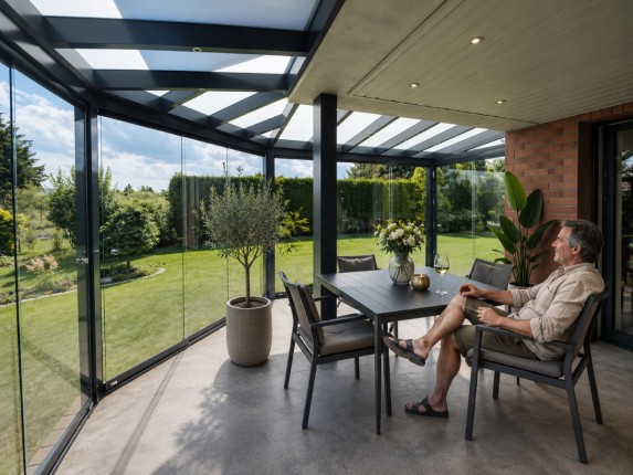 ZANIA frameless conservatory VG17