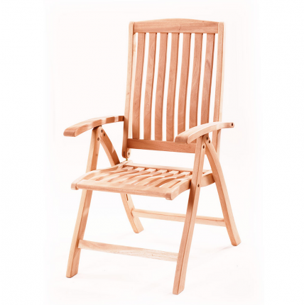 Wooden garden chair mahogany Betria