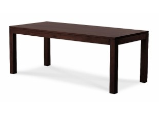 Hilo dining table in mahogany - dark