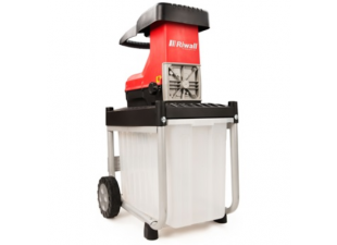 Riwall RES 2540 B roll crusher with a transparent box and electric motor 2500 W