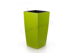 Self-watering flowerpot green Linea 76 cm