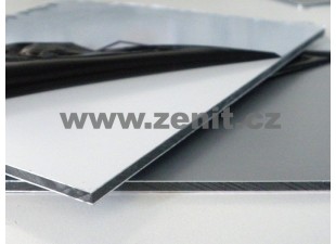 Composite panel ZenitBOND Thickness: 3 Color: white / red