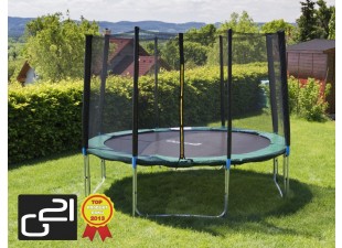 Trampoline 305 cm green