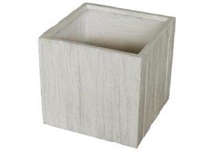 Flowerpot Fossil Cube 55 cm