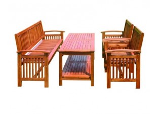 Garden furniture 4-piece WALTER