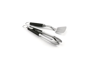 Grilling utensils Kompakt, 2-piece, stainless steel