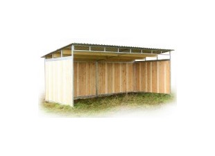 Shelter for horses 6m x 3 m