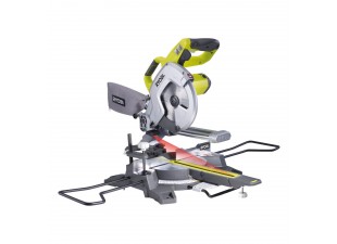 Ryobi EMS 216 L 216 mm miter saw with laser