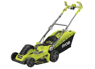 Ryobi RLM 18E, 40H lawn mower with an electric motor