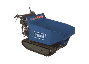 Scheppach DP 5000 belt conveyor 500 kg with hydraulic folding bucket
