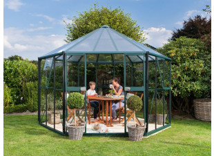 Garden pavilion HERA 9000 green