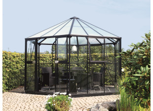 Garden pavilion VITAVIA HERA 9000 black