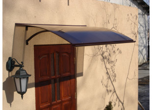 Entrance cover LARUS 120/87 brown