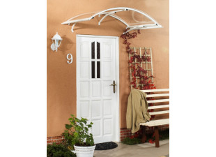 Entrance cover LEO 160/90 white