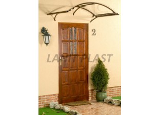Entrance cover LEO 160/90 brown