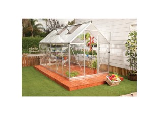 Palram hybrid polycarbonate greenhouse 6x12