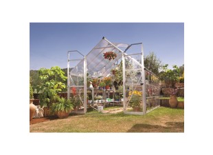 Palram Balance 8x12 silver polycarbonate greenhouse