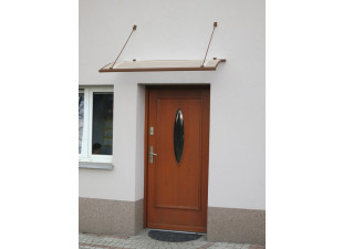 Entrance cover TURKUS 140/85 brown