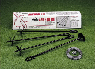 ARROW AK4 anchor set into the ground