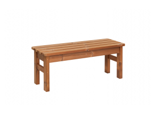 Wooden garden bench