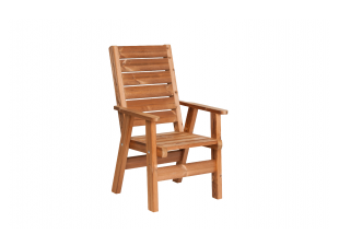 Wooden garden chair Regor