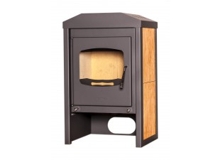 HS Flamingo VEGA walnut wood stove