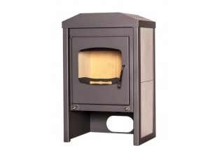 HS Flamingo VEGA bleached oak fireplace