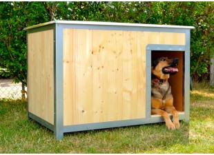 Shed for dog insulated 160x90x90cm