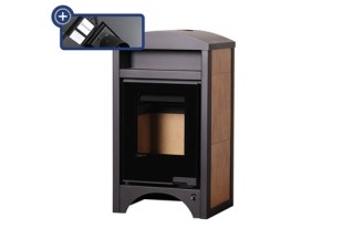 HS Flamingo BURMA 11/5 Walnut ER hot stoves