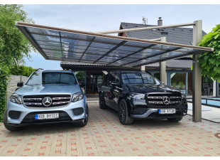 KWC DOUBLE aluminum carport