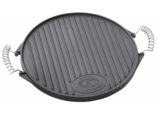 CAST IRON GRILL WITH PLATE (ø 33 cm)