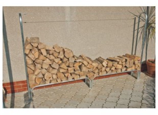 Wood stand 233x25x156cm
