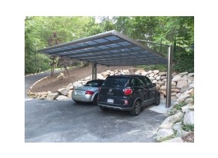 RSC DOUBLE aluminum carport