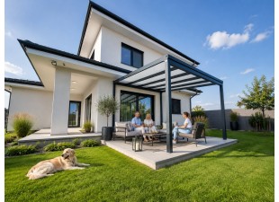 POLLEX self-supporting aluminum pergola