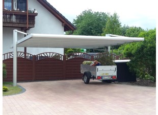 RSC DOUBLE aluminum carport