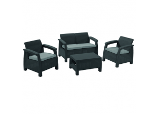 Garden sets Cordoba graphite gray +